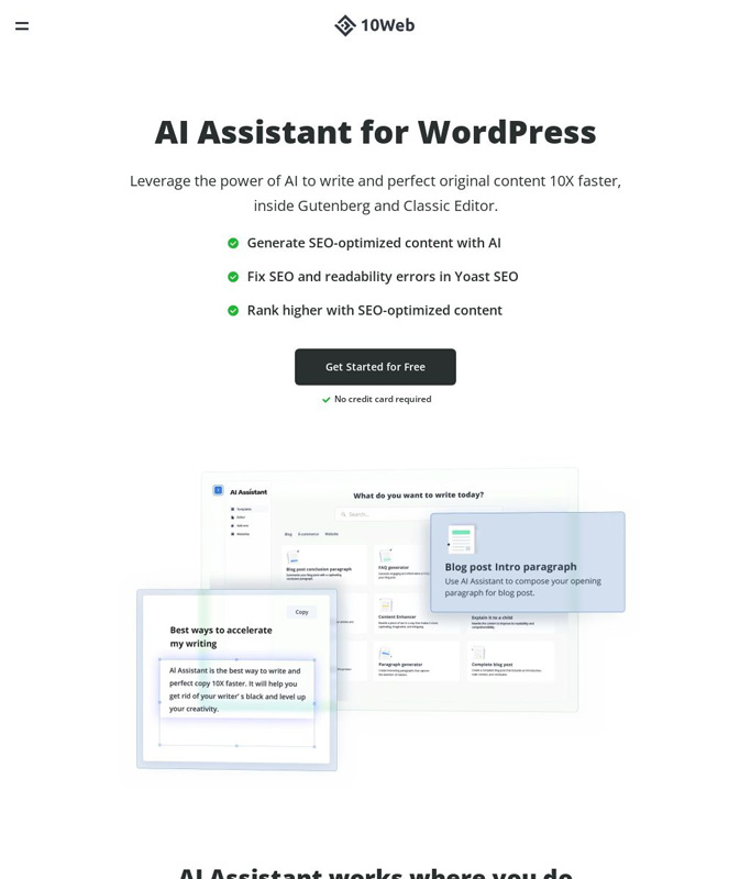 Web AI Assistant for WordPress | AI Resource Directory