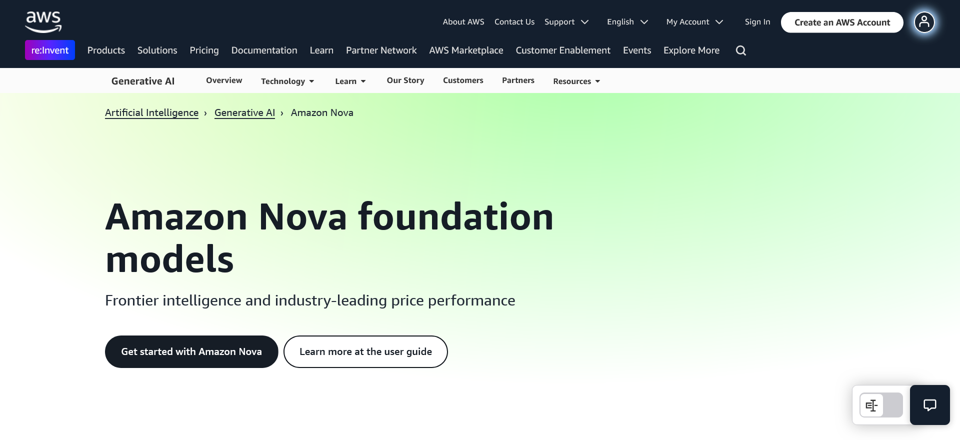 AWS Nova AI | AI Resource Directory