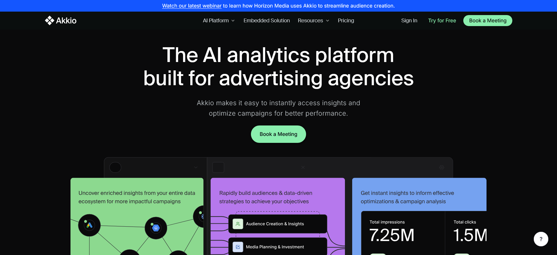 Akkio | AI Resource Directory