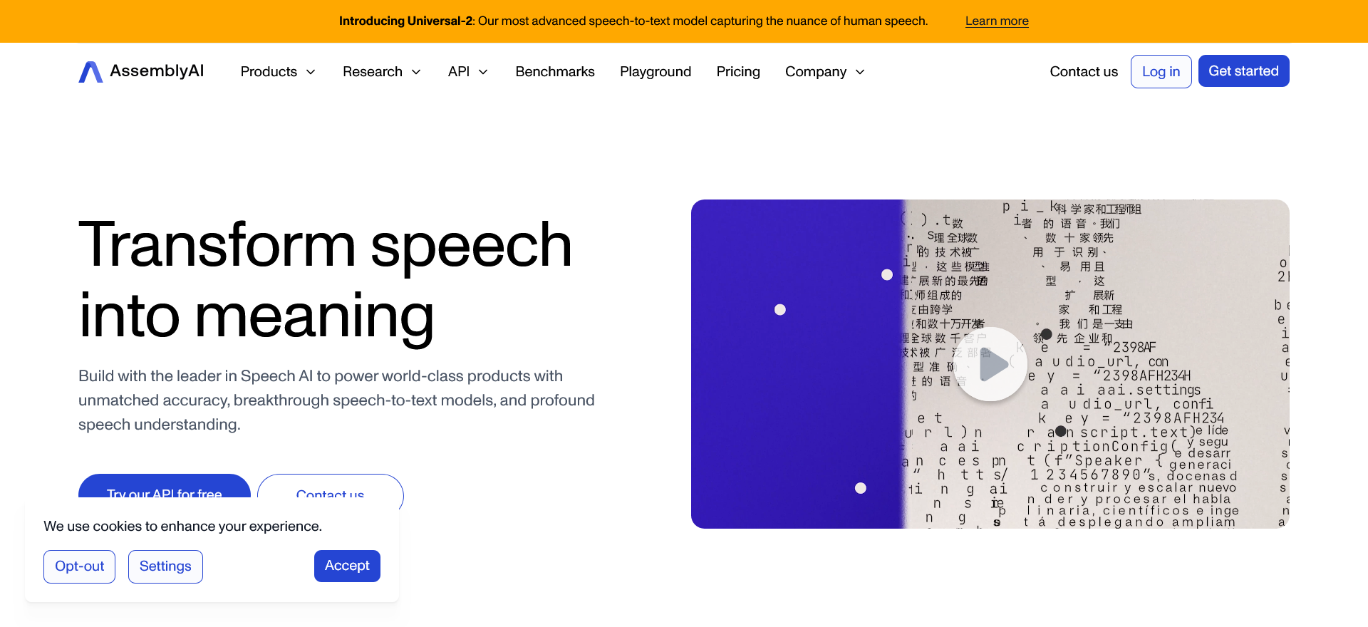 AssemblyAI | AI Resource Directory