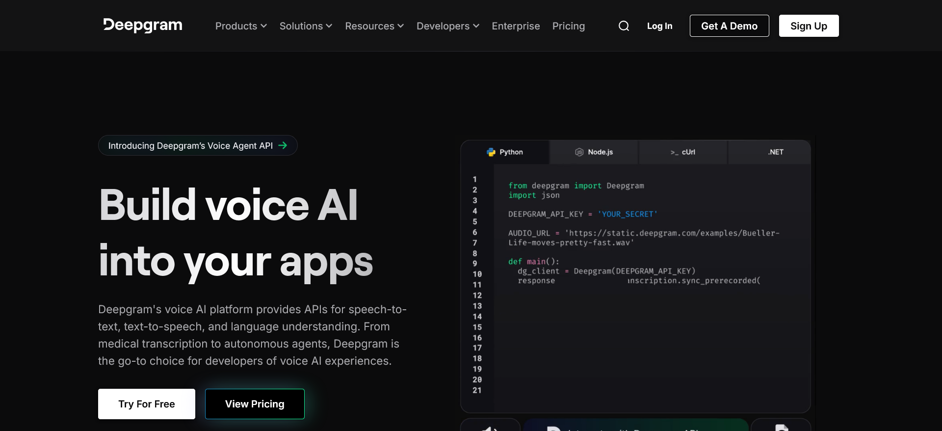 Deepgram | AI Resource Directory