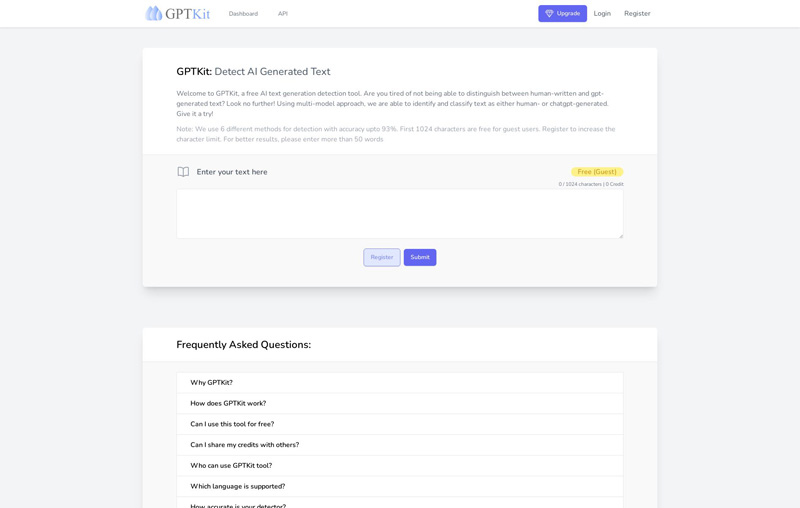 GPTkit AI | AI Resource Directory