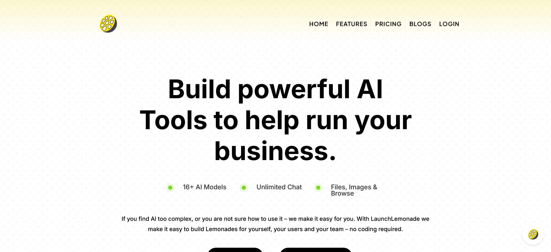 LaunchLemonade | AI Resource Directory