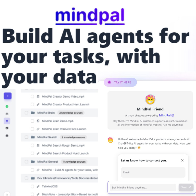 MindPal AI Chat Agent | AI Resource Directory