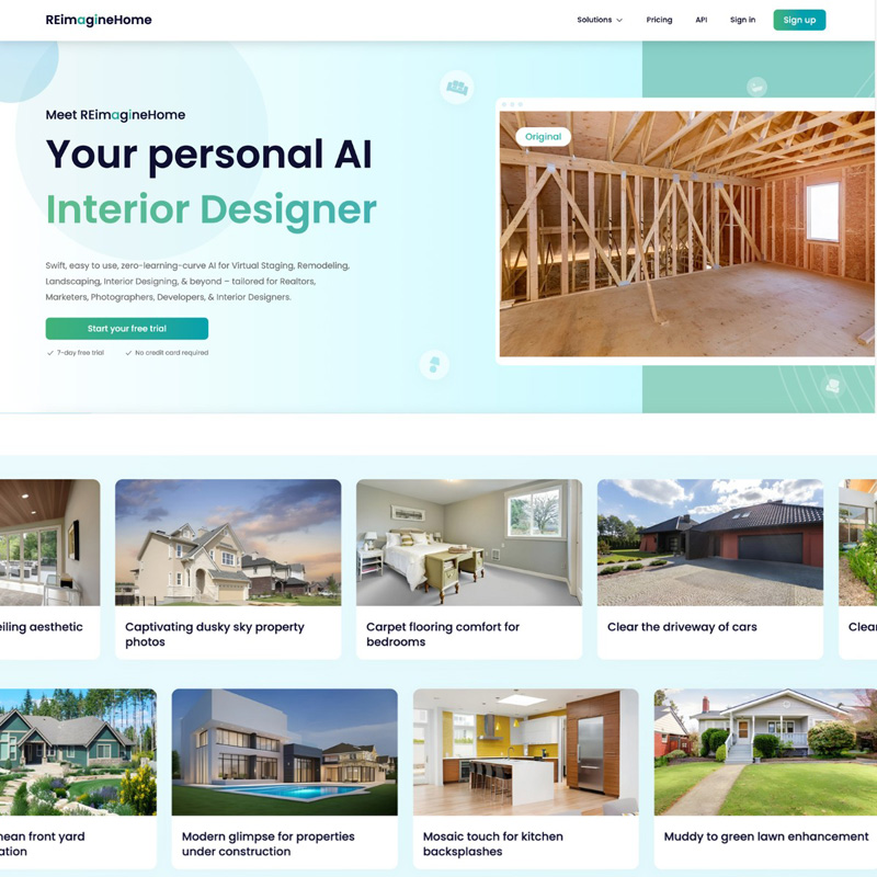 Reimagine home ai interior designer | AI Resource Directory