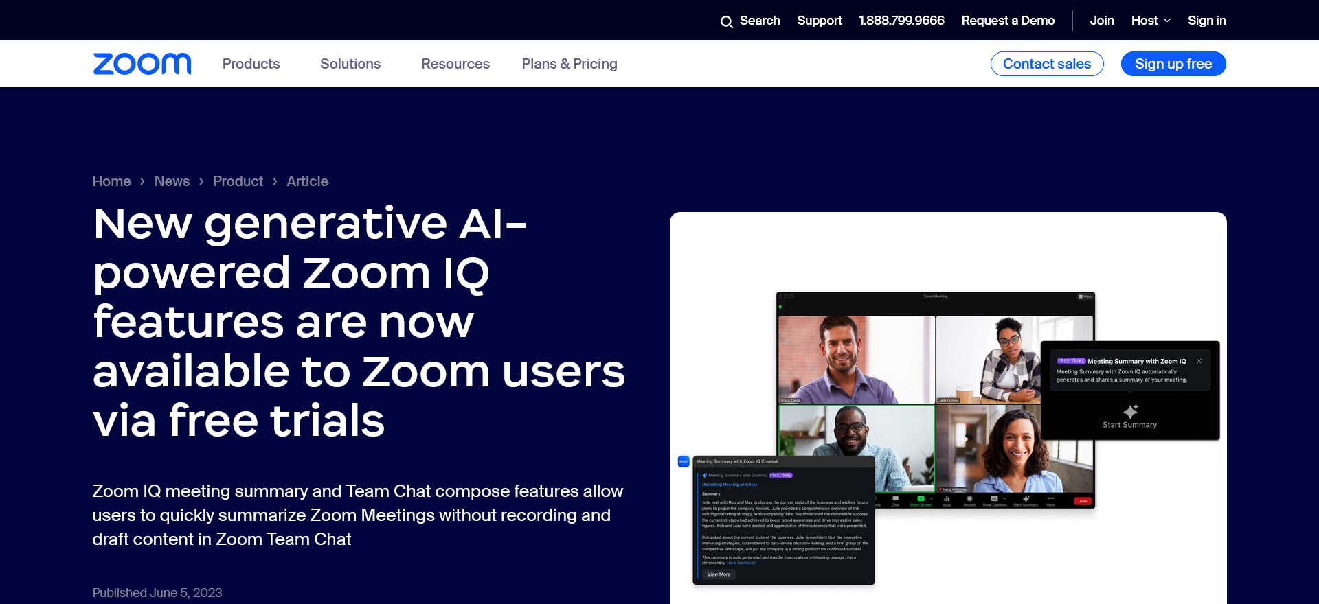 Zoom IQ | AI Resource Directory