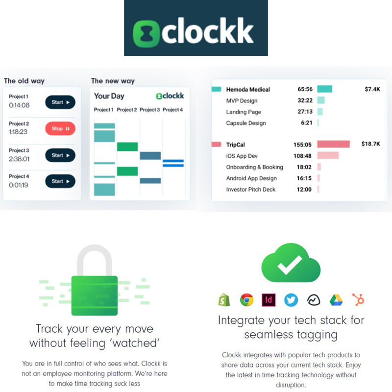 clockk ai time tracking tool | AI Resource Directory