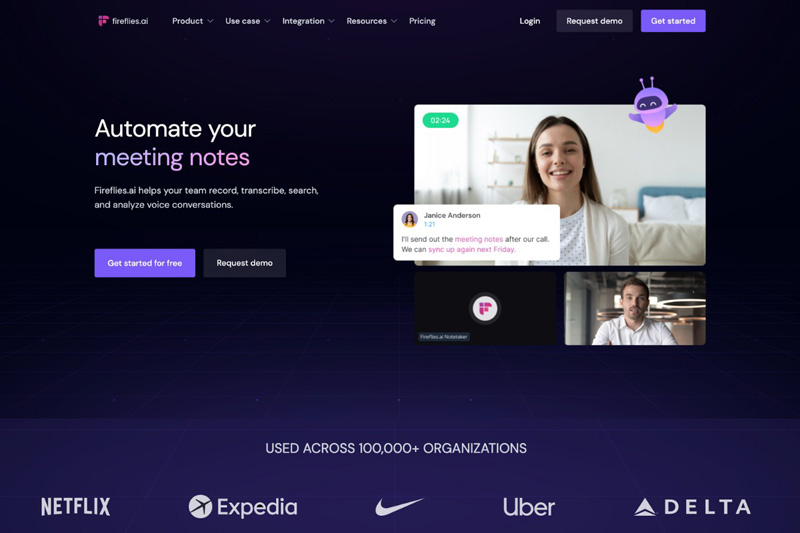 fireflies ai transcribe automate meeting notes | AI Resource Directory