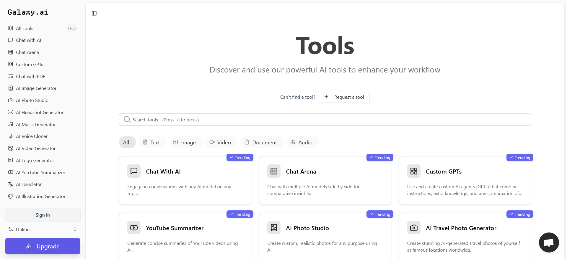 galaxiai | AI Resource Directory